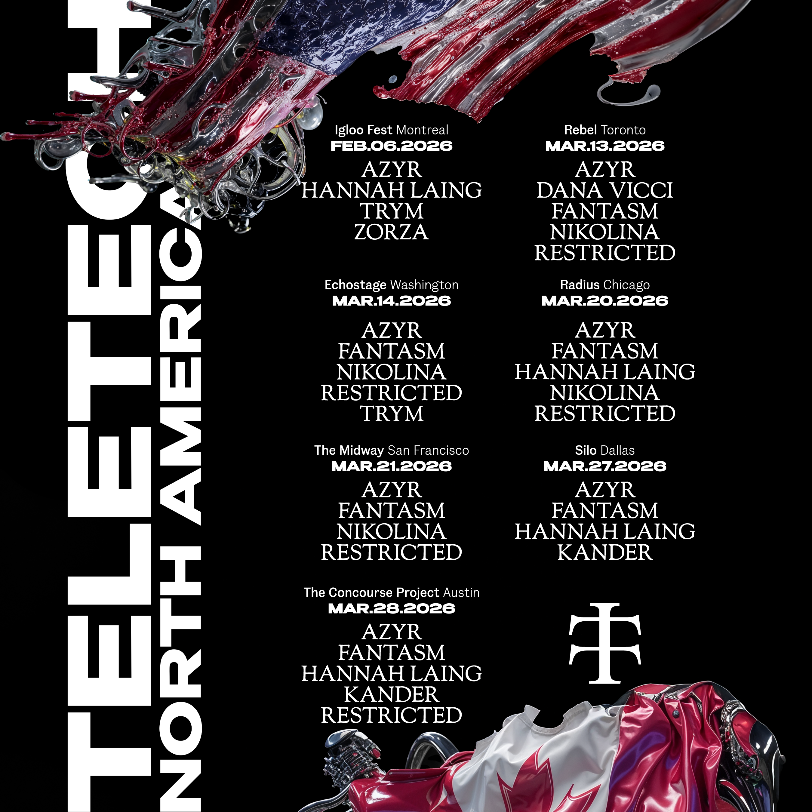 Teletech Announces NA Tour | SIX AM