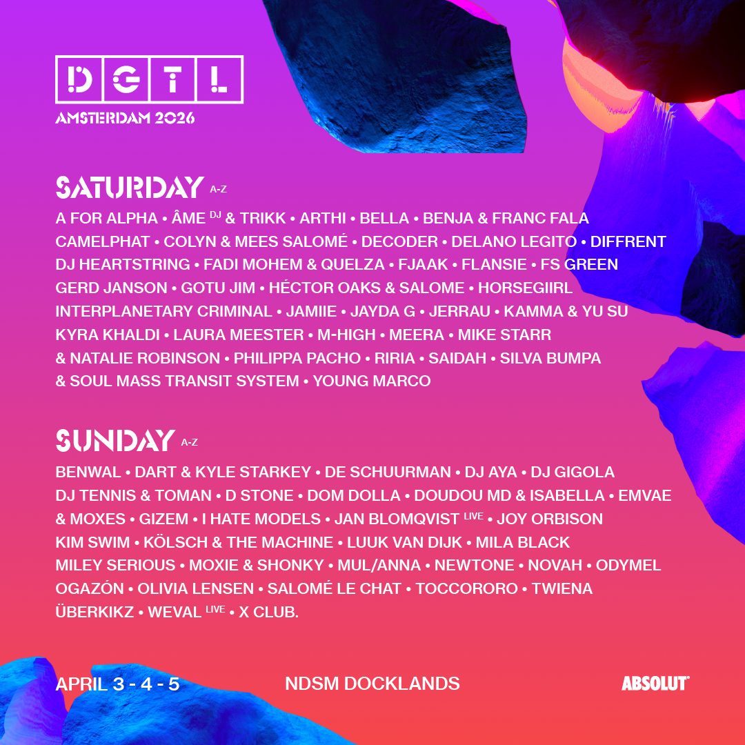DGTL Festival Reveals Full Line-up | SIX AM