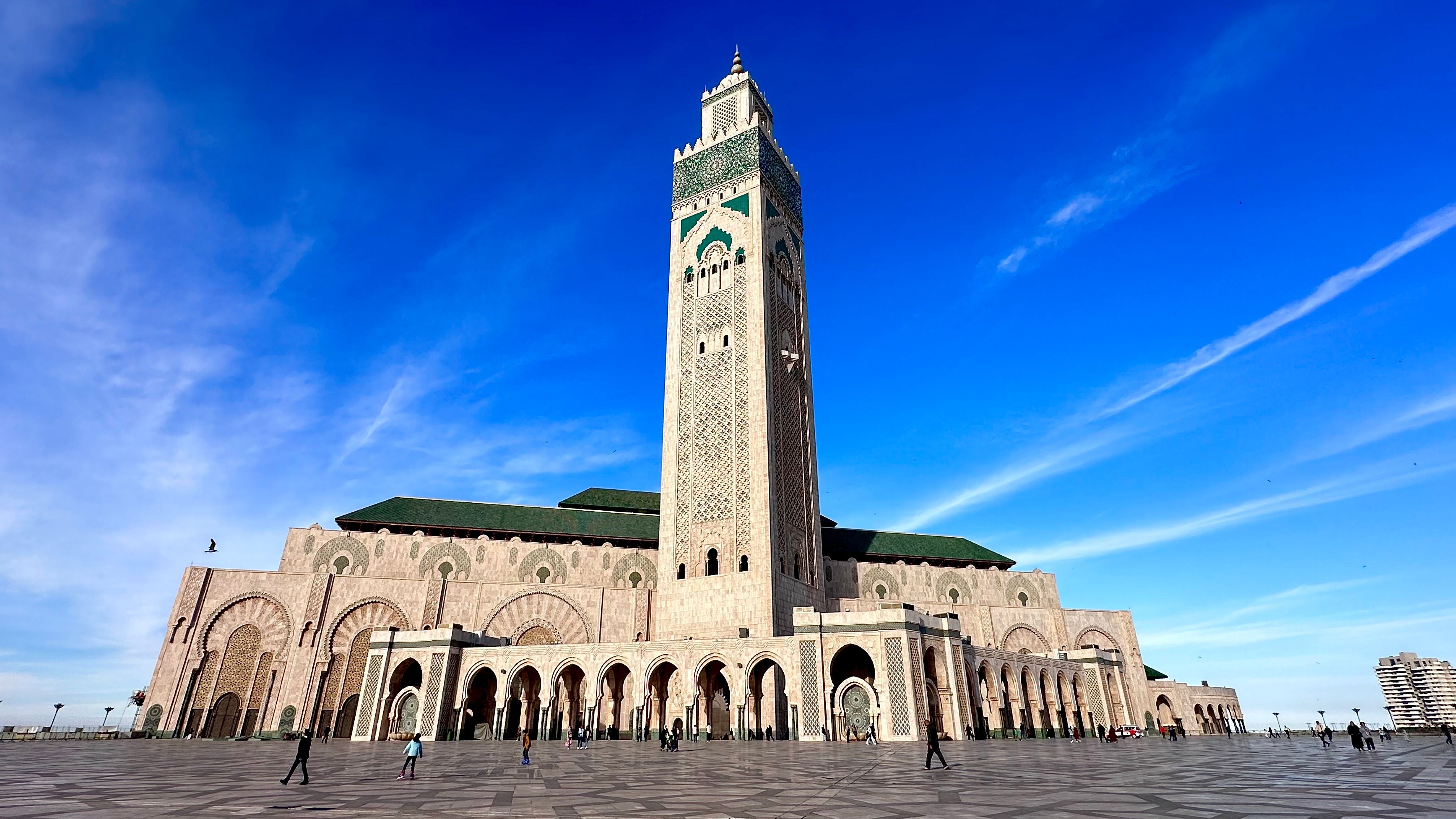Hassan II Mosque in Casablanca, Morocco