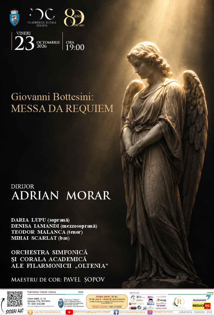 Vocal-Symphonic Concert: Giovanni Bottesini – Messa da Requiem