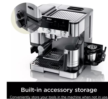 Ninja ES601UK Luxe Cafe Premier Espresso Coffee Machine view 2