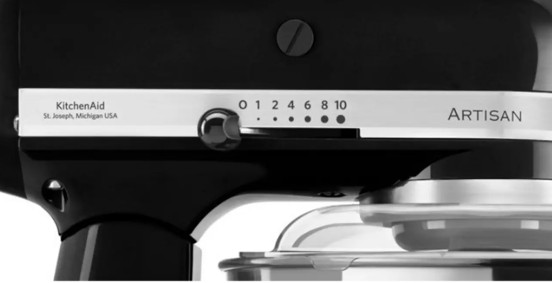 KitchenAid 5KSM175PSBOB Artisan Stand Mixer - Black view 4