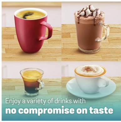 Tassimo by Bosch Finesse Friendly Pod Coffee Machine - Black view 7