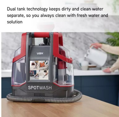 Vax Spotwash Spot Carpet Cleaner view 13