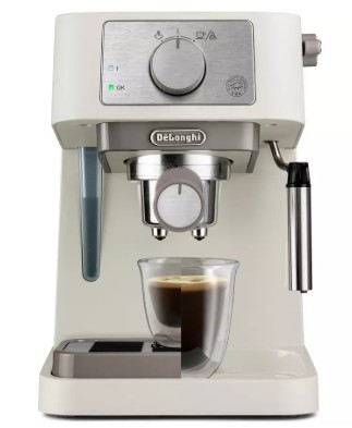 De'Longhi EC260CR Stilosa Manual Espresso Coffee Machine view 3