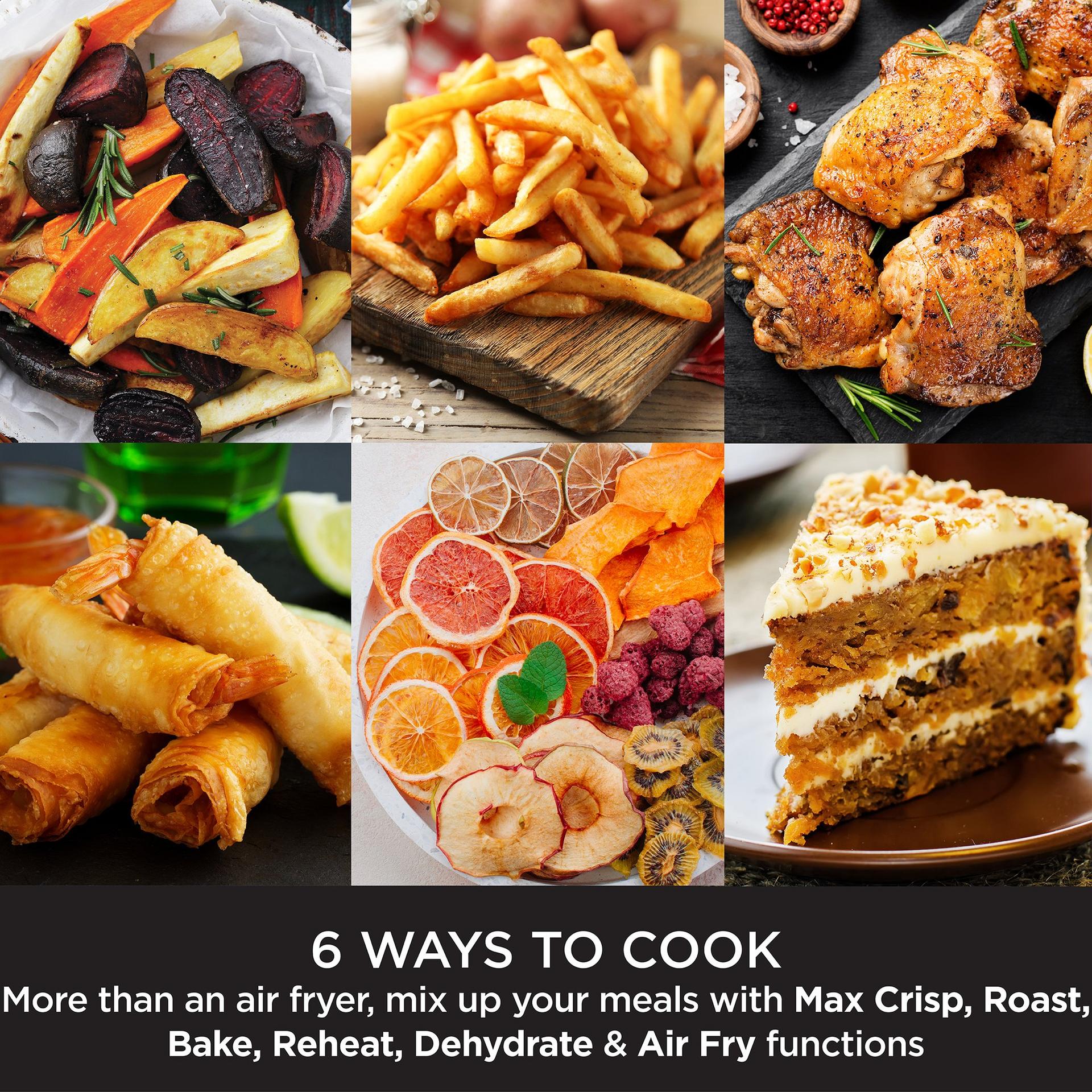 Ninja MAX AF160UK 5.2L Air Fryer and Dehydrator view 2