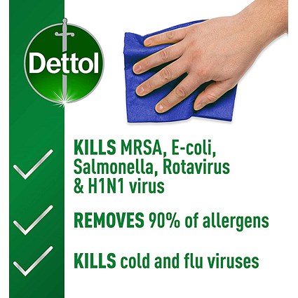 Dettol Surface Cleaner Spray, 1 Litre, Pack of 6 view 3