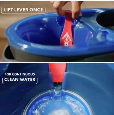 Vileda H2PrO Spin Mop and Bucket Set view 5