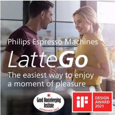 Philips EP5446/70 LatteGo Bean to Cup Coffee Machine view 3