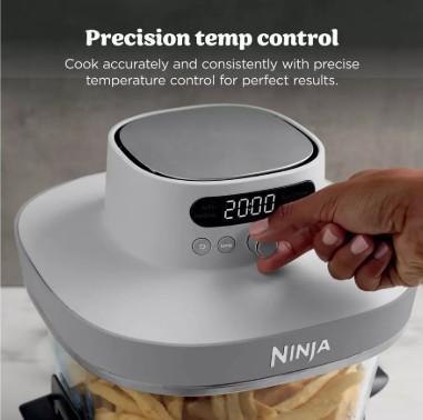 Ninja CRISPi PRO 5-in-1 Glass AS090UKWH Air Fryer view 11