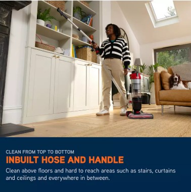 Vax Mach Air Revive Corded Bagless Upright Vacuum Cleaner view 4