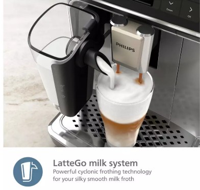 Philips EP5446/70 LatteGo Bean to Cup Coffee Machine view 4