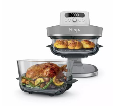 Ninja CRISPi PRO 5-in-1 Glass AS090UKWH Air Fryer view 3