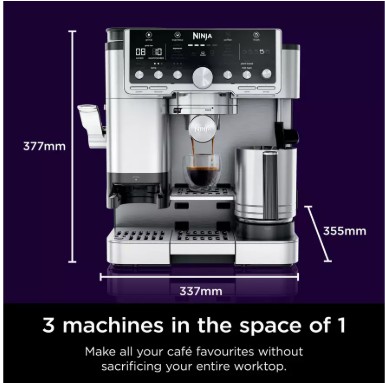 Ninja ES701UK Luxe Cafe Pro Espresso Coffee Machine view 8
