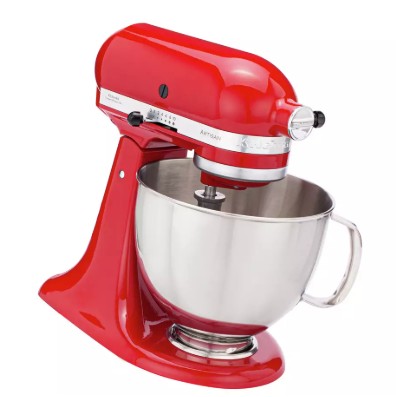 KitchenAid 5KSM175PSBER Artisan Stand Mixer - Red view 5