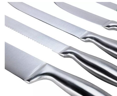 Argos Home 5 Piece Stainless Steel Knife Block Set view 2