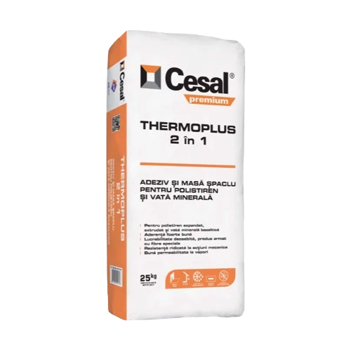 Adeziv Vata, EPS, XPS, Cesal Thermoplus 2 in 1, 25kg