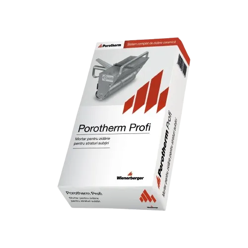 Mortar zidarie pentru straturi subtiri, Porotherm Profi, 25 kg