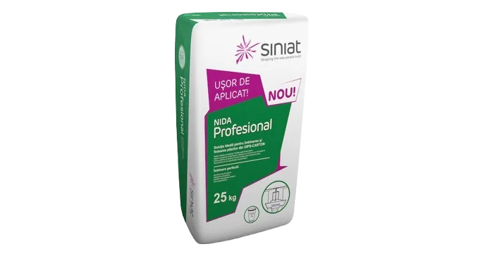 Ipsos de imbinare Siniat Nida Professional, 25 kg