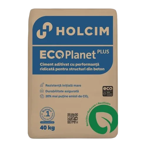 Ciment Holcim ECOPlanet Plus, 40 kg