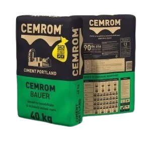 Ciment Cemrom Bauer, rezistenta 32.5R, 40 Kg