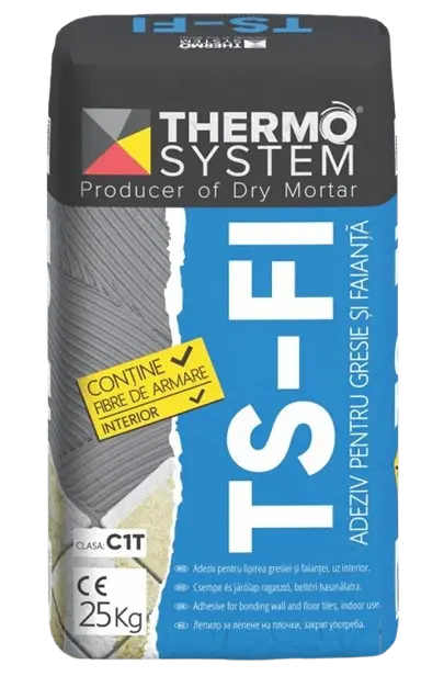 Adeziv ThermoSystem Gresie Faianta Interior, TS-FI, 25kg