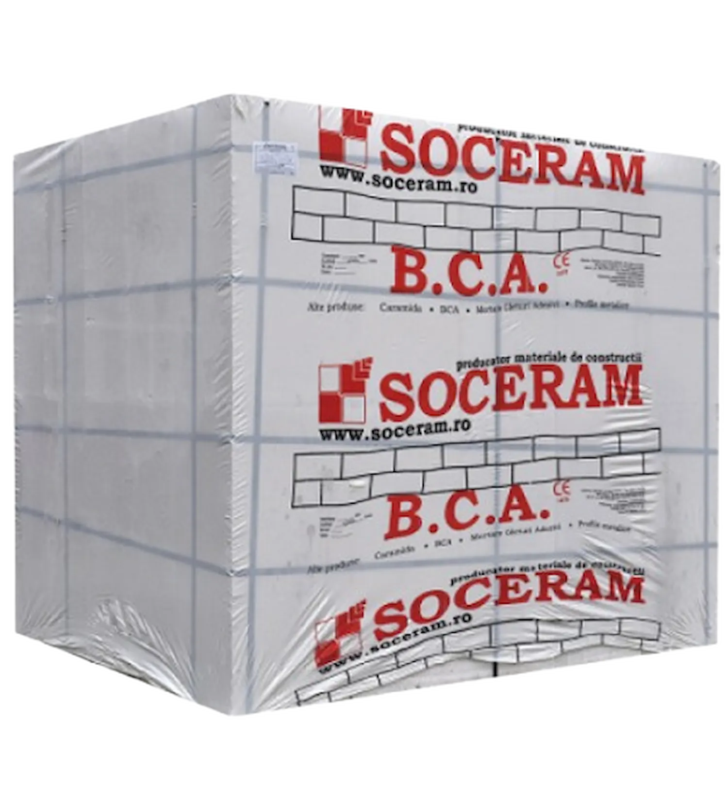 BCA Soceram (25) NF (Nut si Feder), 624x150x250 mm