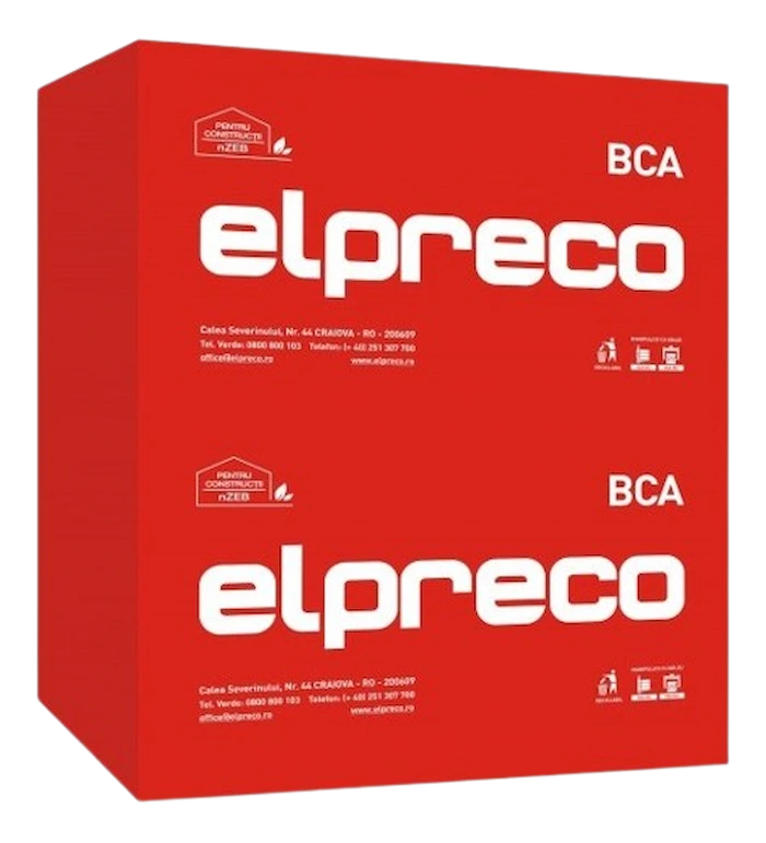 BCA Izopor Elpreco, 650x150x200 mm