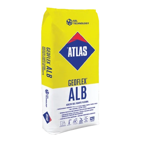 Adeziv Atlas Geoflex Alb, 25kg