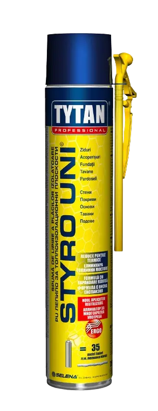 Adeziv Universal pentru Lipirea Izolatiei si a Decoratiunilor, Tytan Professional Styro UNI, 750ml