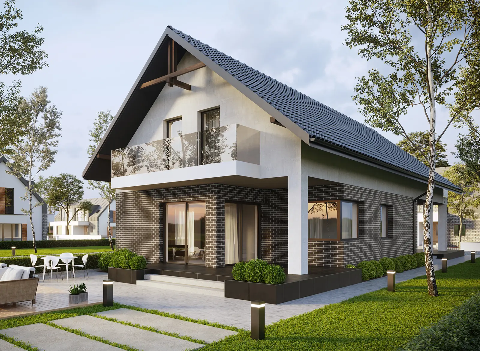 Caramida aparenta Cemacon Pretorium N010L109, antracit, interior/exterior, 240x71x9