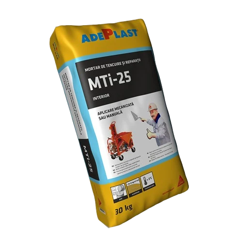 Tencuiala aplicare manuala / mecanizata, interior, Adeplast MTi-25, 30 kg