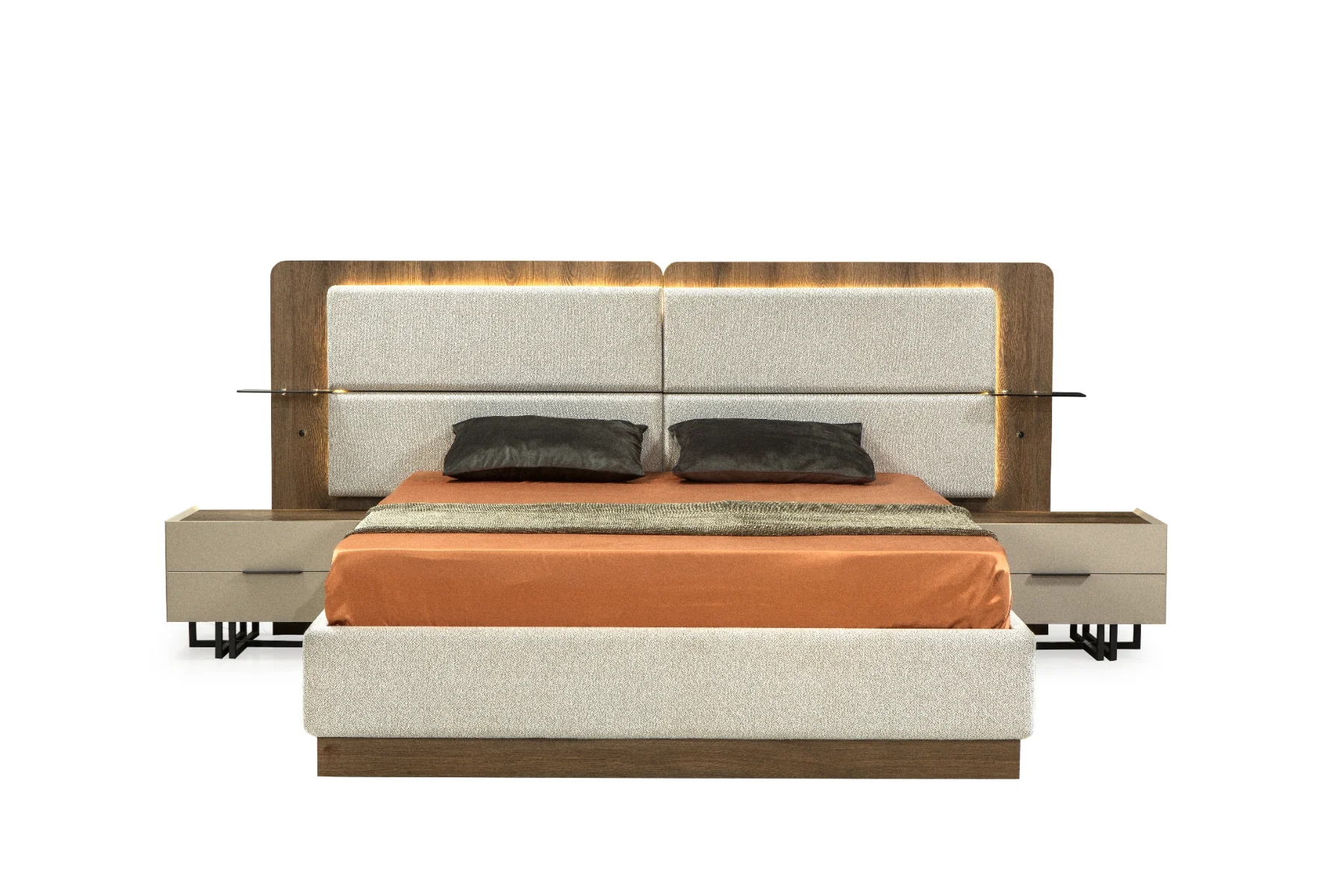 Erzin Bazasız Karyola 180x200