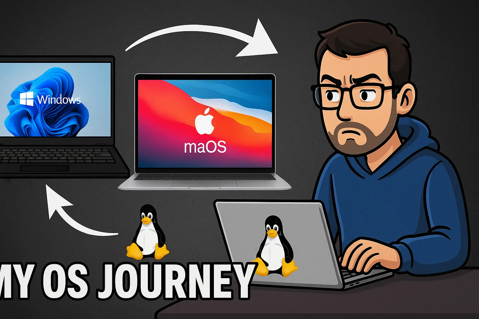From Pixelated Panes to Polished Pixels: My OS Odyssey from Windows ...