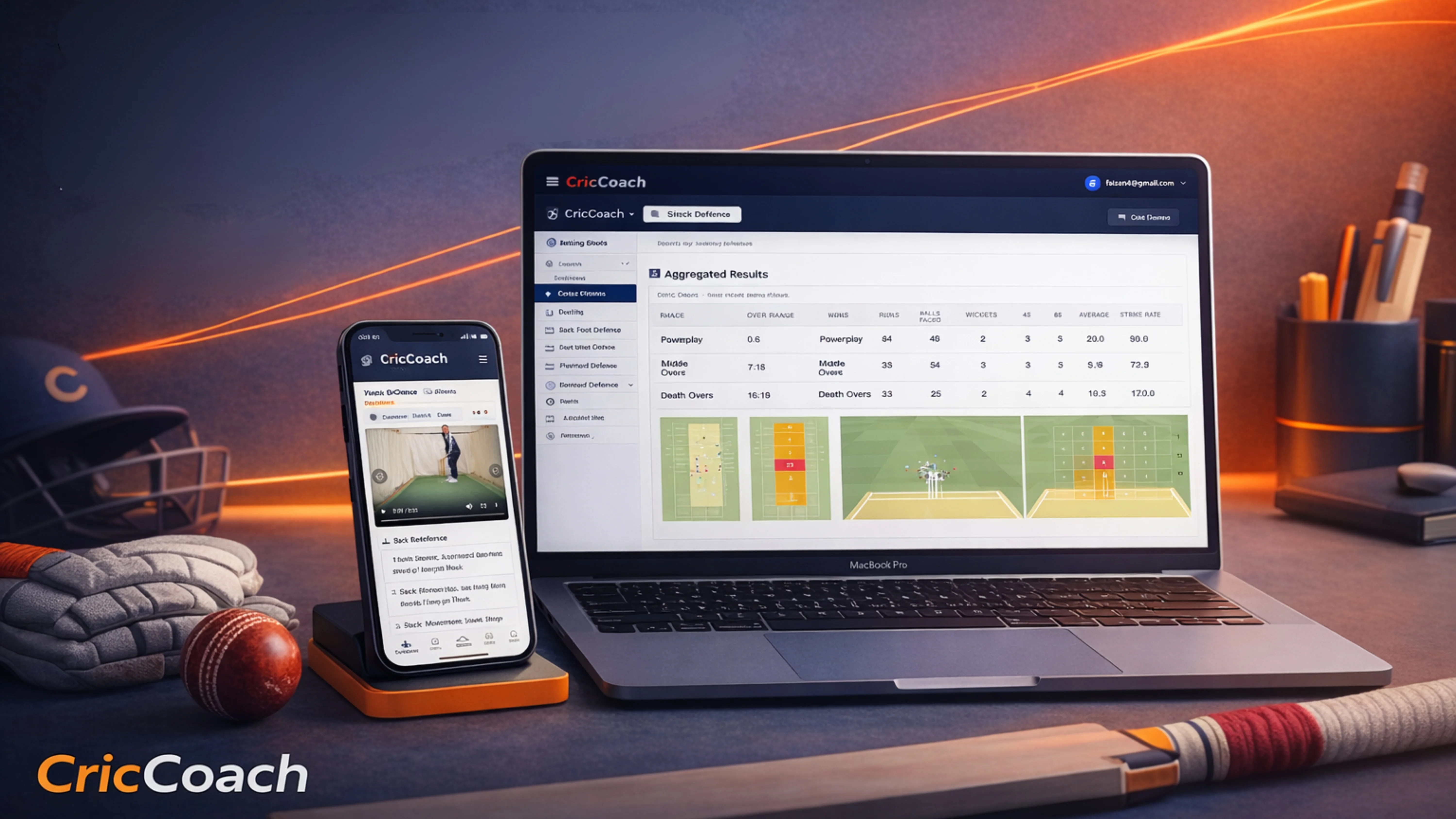 Cric Coach: Digital Performance Management System for Cricket Teams — preview