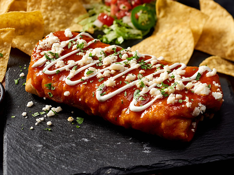 CHIMICHANGAS TEXANAS