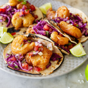 TACOS DE CAMARÓN