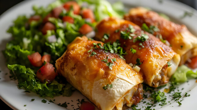 SEAFOOD CHIMICHANGAS