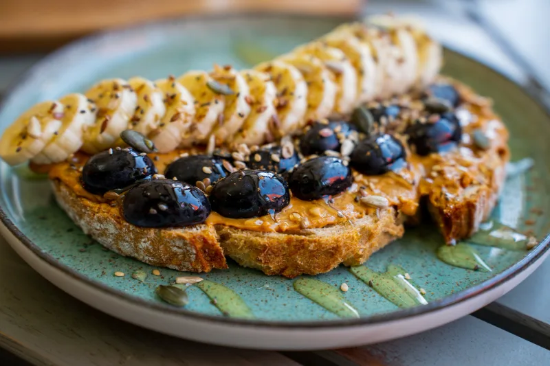 Bread with Peanut Butter