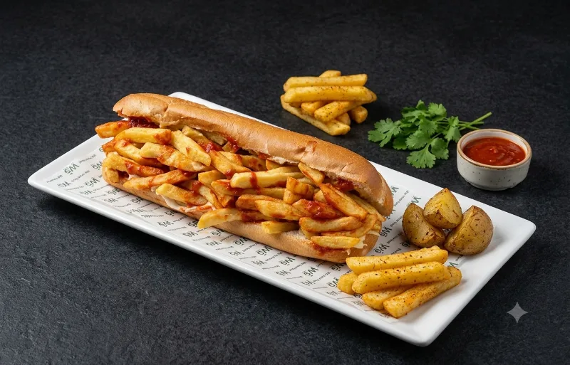 French Fries Sandwich