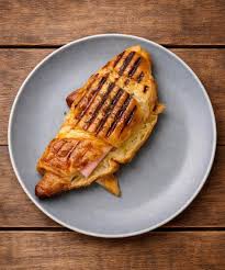 Croissant With Cheese And Ham