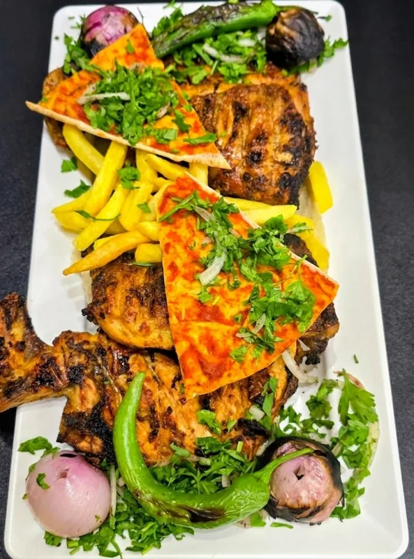 Charcoal Grill Chicken Full
