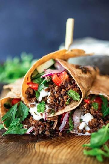 Iskender Shawarma (Lamb)