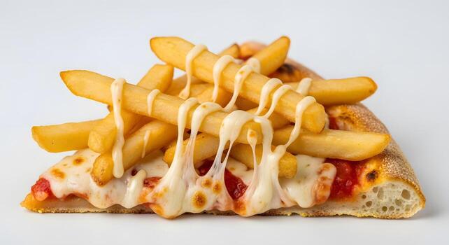 CHEESE PIZZA & FRIES 