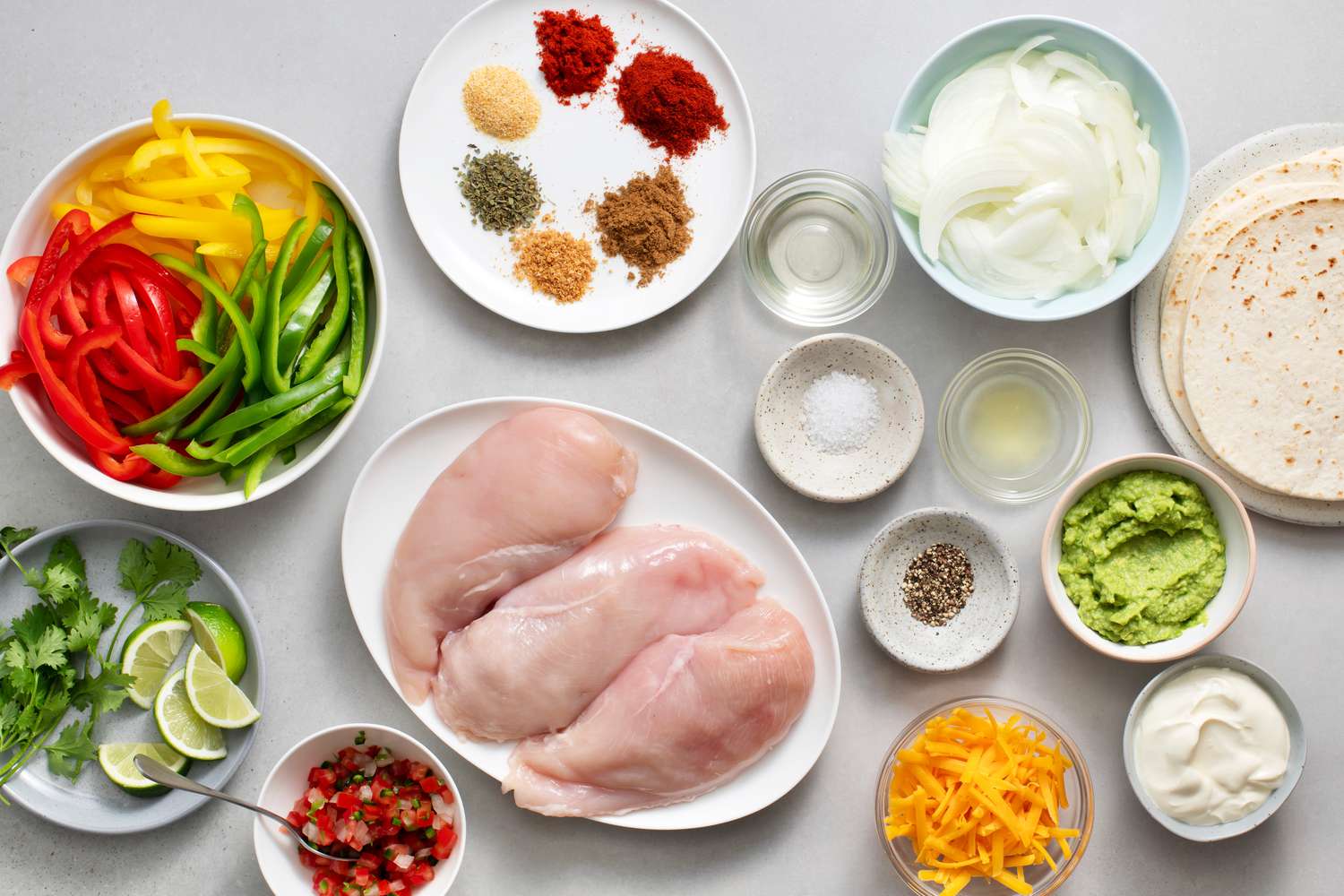 All fajitas