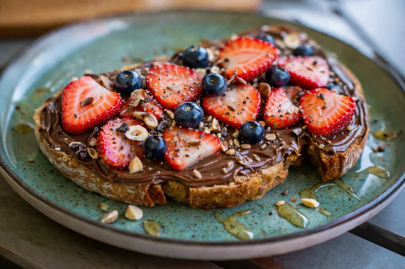 Bread with Nutella