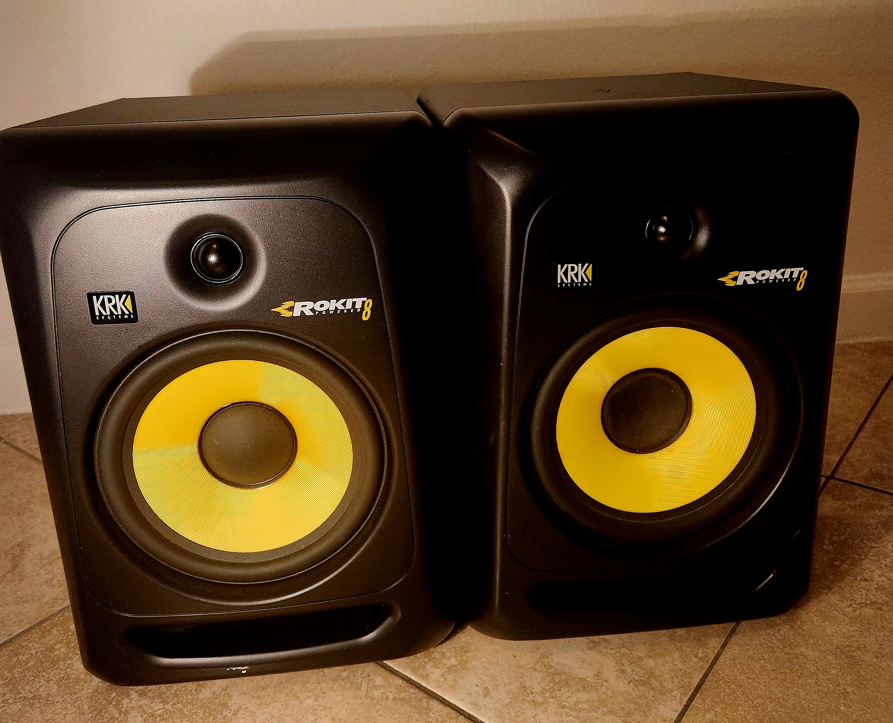 KRK Studio Speakers - Open to Trade