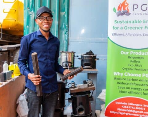 Firm uses biomass waste to produce clean, affordable fuel