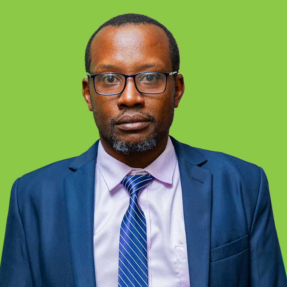 Portrait of James Mbatia