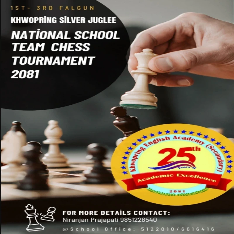 National School Team Chess Tournament 2081